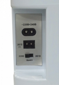 Термоэлектрический автохолодильник Smart Control CC-24WBС - разъемы