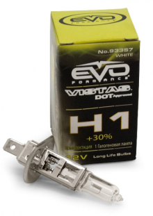 Галогеновая лампа EVO "Vistas" - 55W+30%/3200K/H1