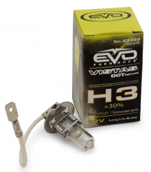Галогеновая лампа EVO "Vistas" - 55W+30%/3200K/H3 2 шт.