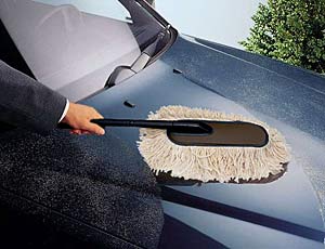 Щётка от пыли с антистатической пропиткой и полиролью результат