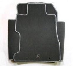Текстильные коврики в салон с бортиком серые Текстильные коврики с бортиком серые