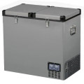 Компрессорный автохолодильник Indel B TB 118DD Steel (118 литров)
