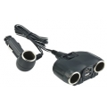 Разветвитель прикуривателя TR-05U2 на 3 гнезда с двумя USB-портами