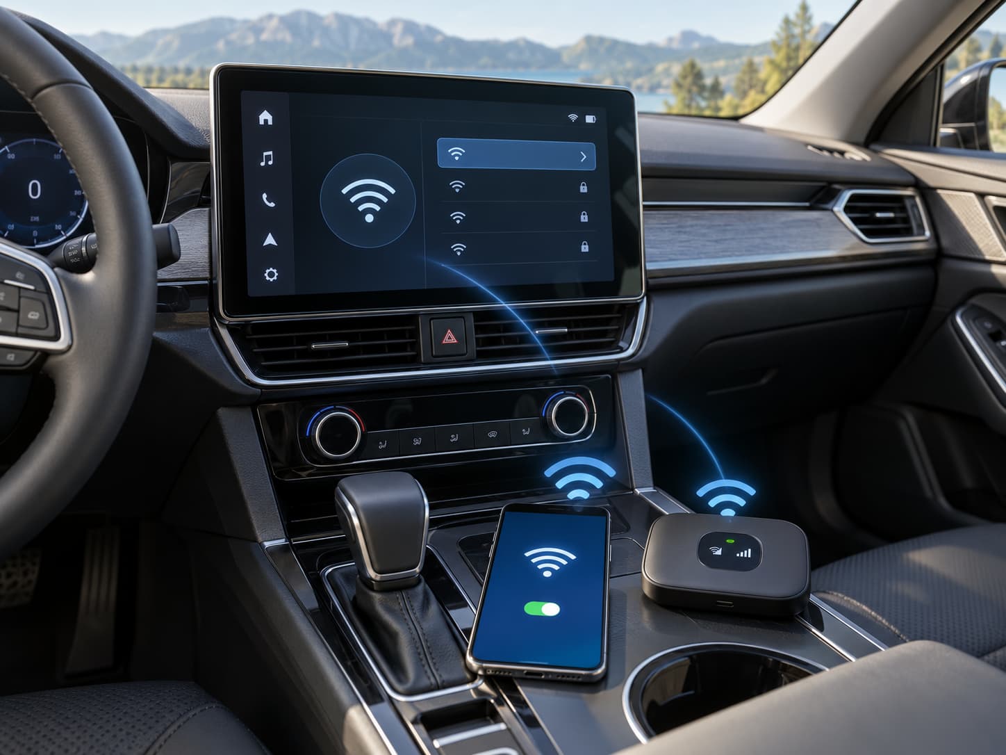 Интернет и Wi-Fi в машине через смартфон и автомобильную магнитолу